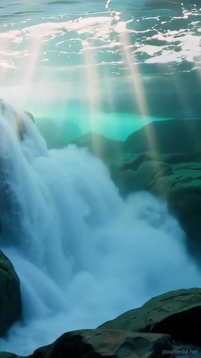 Yosemite Melt Underwater - Water & Liquid AI stock